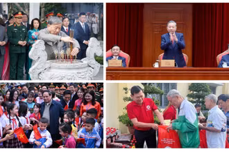 Tin nổi bật ngày 10/2: Tổng Bí thư Tô Lâm dâng hương tưởng niệm các lãnh đạo tiền bối của Đảng; Khởi công dự án Trường liên cấp Cẩm Thạch; Trao hơn 1,3 triệu suất quà “Tết Nhân ái” 