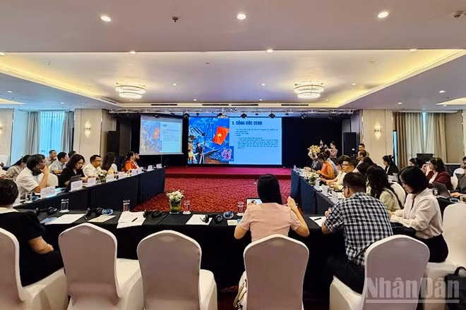 Toàn cảnh hội thảo quốc tế về dữ liệu phục vụ xây Báo cáo quốc gia thực thi Công ước CERD.