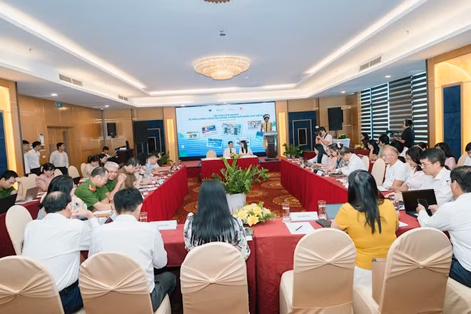 Toàn cảnh hội thảo liên ngành về tăng cường công tác phòng, chống đuối nước trẻ em tại Đà Nẵng.