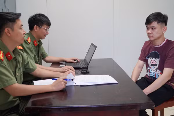 Đối tượng Nguyễn Văn Phương (Ảnh: Công an tỉnh Thanh Hóa)