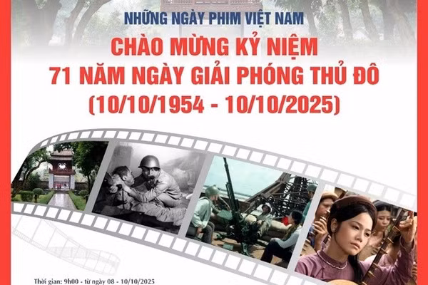 Viện Phim Việt Nam tổ chức chiếu phim miễn phí kỷ niệm 71 năm Ngày Giải phóng Thủ đô