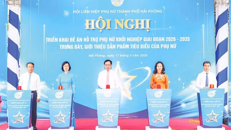 Hội Liên hiệp Phụ nữ Hải Phòng triển khai thực hiện Đề án “Hỗ trợ phụ nữ khởi nghiệp giai đoạn 2026-2035” của Chính phủ.