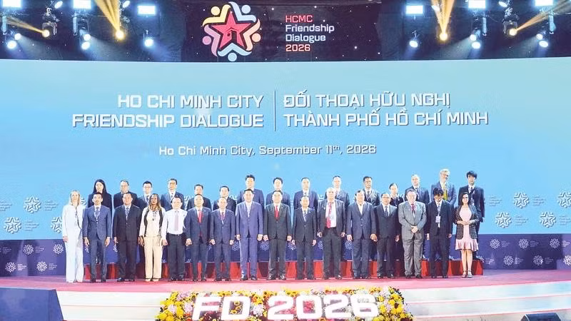 Các đại biểu tham dự Đối thoại Hữu nghị Thành phố Hồ Chí Minh lần thứ 3, năm 2026.