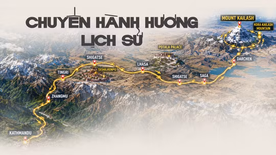 Chuyến hành hương lịch sử tới Nepal trong những ngày thảm họa