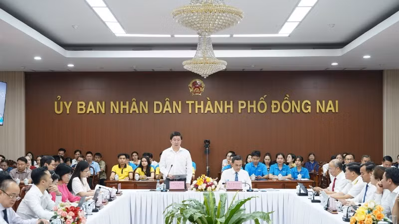 Thứ trưởng Khoa học và Công nghệ Bùi Hoàng Phương phát biểu tại sự kiện. (Ảnh: TL)