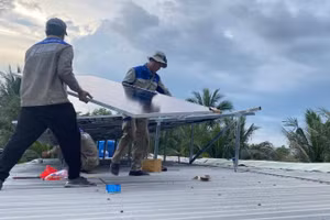 Dư địa về năng lượng điện mặt trời mái nhà là rất lớn. 
