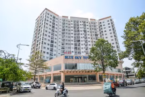 Một dự án nhà ở xã hội tại phường Bình Trưng.