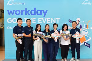 Nhân viên Coteccons tham gia tập huấn với nền tảng quản trị Workday. (Ảnh: Coteccons)
