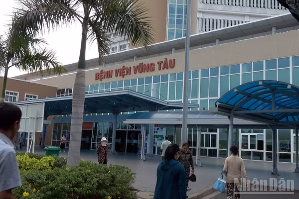 Bệnh viện đa khoa Vũng Tàu. (Ảnh: Lê Đình Thìn)