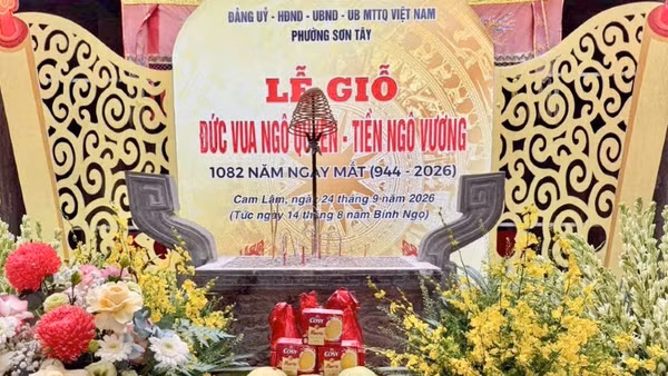 Sơn Tây tổ chức lễ giỗ Đức vua Ngô Quyền-Tiền Ngô Vương 