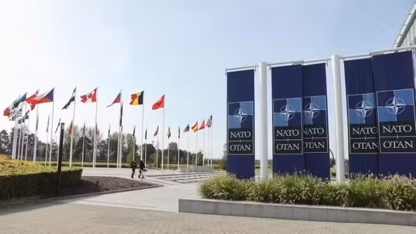 Trụ sở NATO ở Brussels, Bỉ (tháng 11/2023). (Ảnh: XINHUA) 