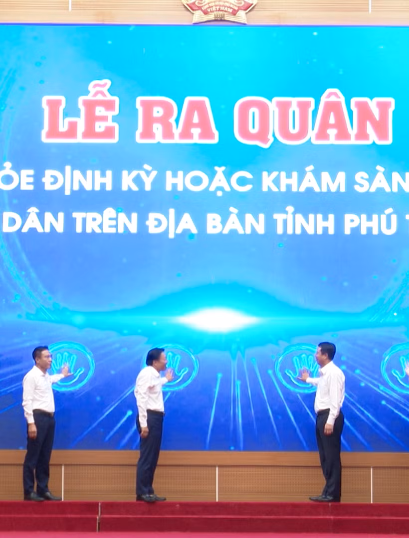 [Video] Phú Thọ ra quân khám sức khỏe miễn phí cho người dân