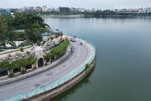 [Ảnh] Toàn cảnh hồ Tây trước kế hoạch chỉnh trang với tổng mức đầu tư 30.150 tỷ đồng