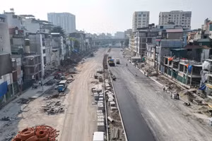[Ảnh] Cận cảnh khu vực sắp giải phóng mặt bằng làm bãi đỗ xe, trạm sạc trên Vành đai 1