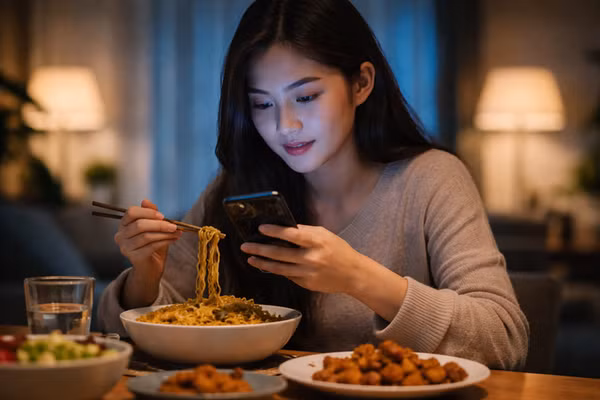 Giới trẻ nay khó để rời bỏ chiếc điện thoại thông minh.