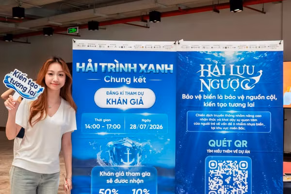 Dự án Hải Lưu Ngược đã kết hợp truyền thông văn hóa với công nghệ thực tế tăng cường để tuyên truyền bảo vệ môi trường.