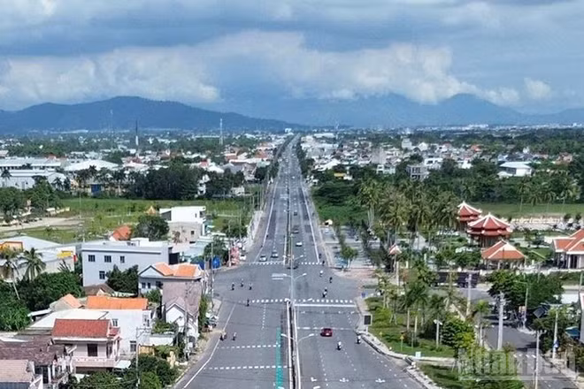 Phường Điện Bàn Bắc, thành phố Đà Nẵng triển khai đồng bộ nhiều phương án để đẩy nhanh tiến độ giải ngân vốn đầu tư công. (Ảnh: Anh Quân)
