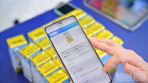 Sản phẩm nông nghiệp Thủ đô chuyển mình cùng kinh tế số.