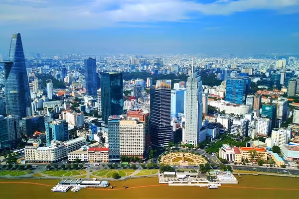 Thành phố Hồ Chí Minh bứt phá trên bảng xếp hạng tài chính toàn cầu, vươn lên thứ hạng 67. (Ảnh: TÙNG ANH)