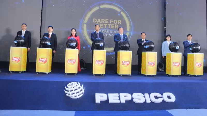 Khánh thành Nhà máy Thực phẩm PepsiCo Ninh Bình có vốn đầu tư 90 triệu USD