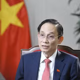 Ủy viên Bộ Chính trị, Bộ trưởng Ngoại giao Lê Hoài Trung. (Ảnh: Bộ Ngoại giao Việt Nam)