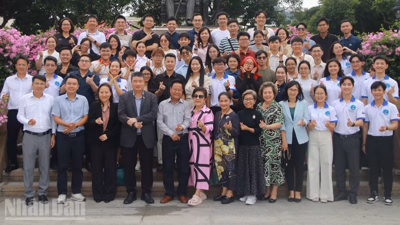 Các đại biểu tham dự “VSAT Reunion 2026-Chào đón tân sinh viên và Lễ tuyên dương Sinh viên 5 tốt năm học 2025-2026”. (Ảnh: Hội Sinh viên Việt Nam tại Thái Lan)