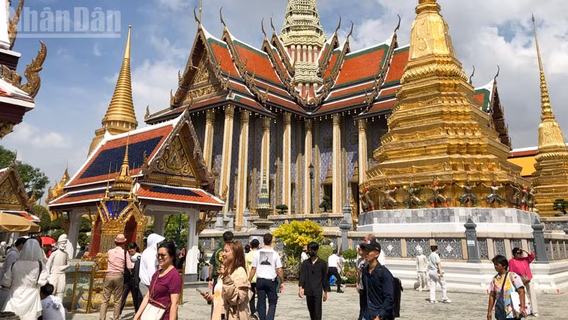 Thủ đô Bangkok là một trong những điểm đến thu hút du khách trong kỳ nghỉ lễ cuối tuần này. (Ảnh: MINH THẮNG)