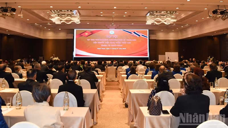 Đại hội Hội Người Việt Nam toàn Thái Lan nhiệm kỳ 2026-2028. (Ảnh: MINH THẮNG)
