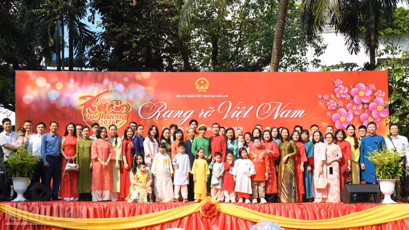 Tết cộng đồng 2026 là chương trình đón xuân đầy ý nghĩa do Đại sứ quán Việt Nam tại Thái Lan tổ chức. (Ảnh: MINH THẮNG)