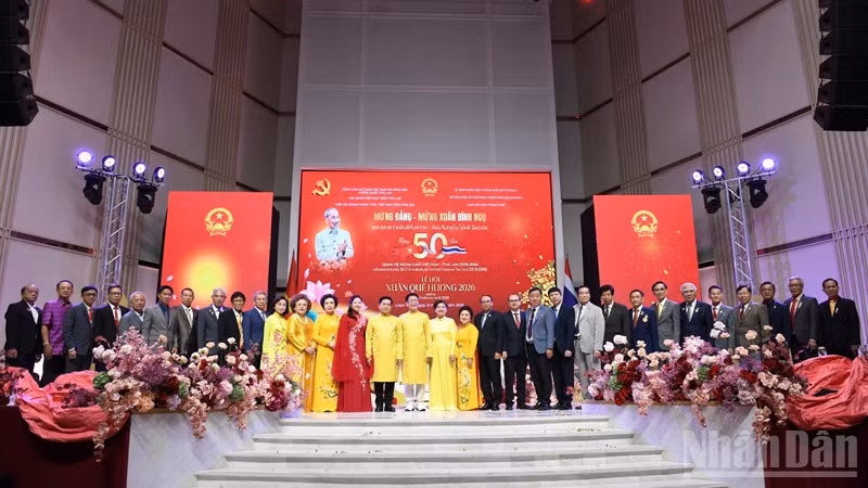 Các đại biểu tham dự Lễ hội Xuân Quê hương 2026. (Ảnh: XUÂN SƠN)