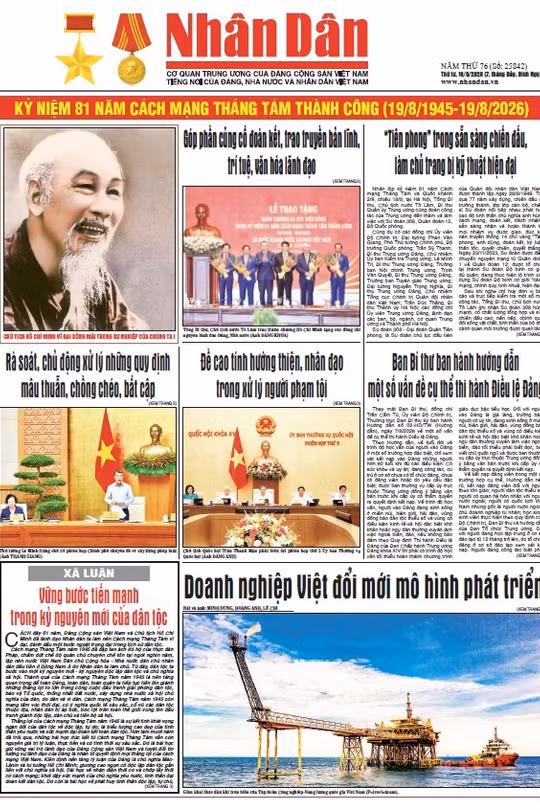 Báo Nhân Dân số 25842