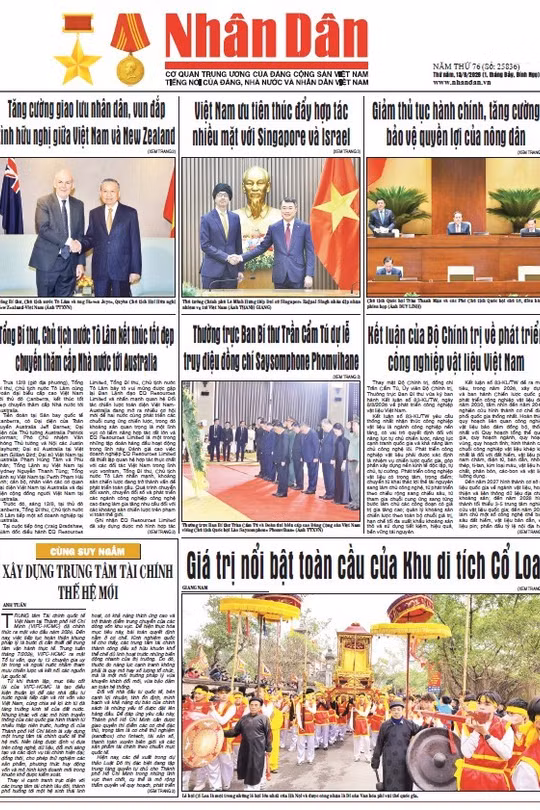 Báo Nhân Dân số 25836