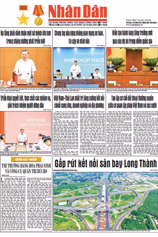 Báo Nhân Dân số 25830