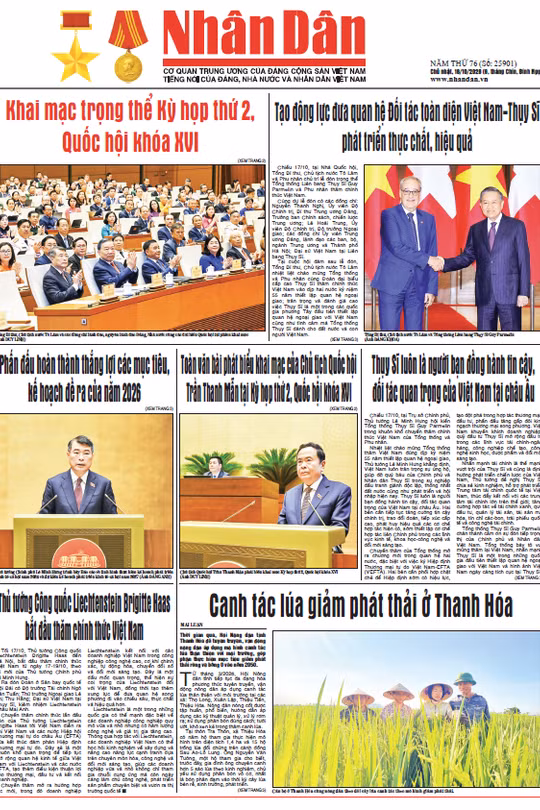Báo Nhân Dân số 25901