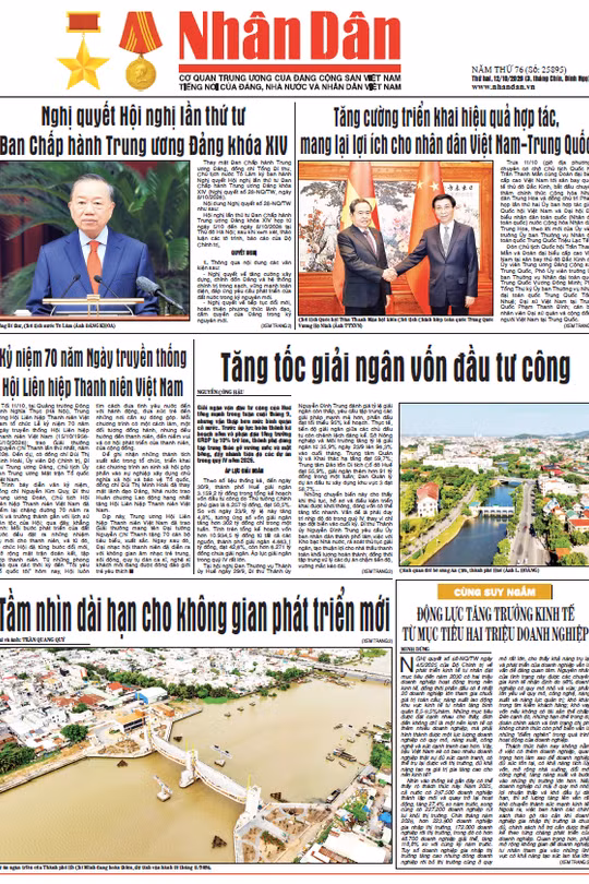 Báo Nhân Dân số 25895