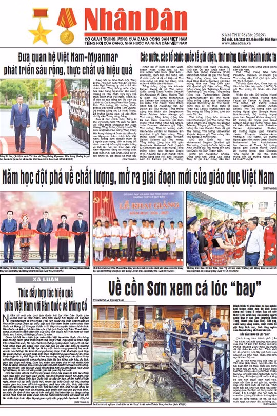 Báo Nhân Dân số 25859