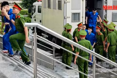 [Video] Mr Pips, Shark Bình cùng 186 bị cáo khác ra hầu tòa