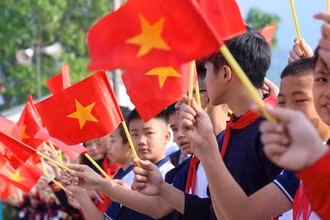 Sức mạnh đại đoàn kết dân tộc bắt nguồn từ tình yêu nước, lòng tự hào dân tộc.