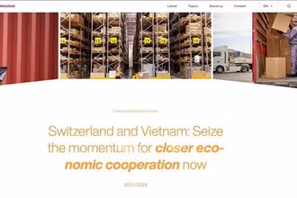 Economiesuisse đánh giá cao tiềm lực của nền kinh tế Việt Nam. (Ảnh: TTXVN phát)