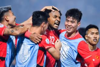 Cầu thủ Nguyễn Xuân Son khoác áo đội tuyển Việt Nam trong giải đấu AFF Cup 2024. (Ảnh THÀNH ĐẠT)