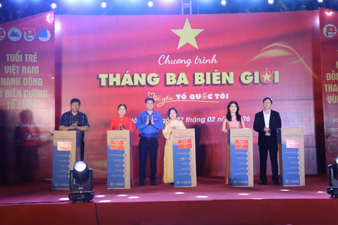 Chương trình “Tháng Ba biên giới” lan toả tinh thần dấn thân của tuổi trẻ Việt Nam.