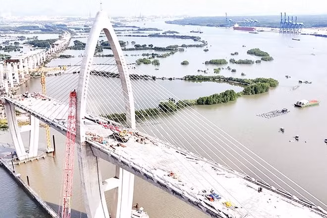 Cầu Phước An nối giữa thành phố Đồng Nai với Thành phố Hồ Chí Minh sẽ hoàn thành trong năm 2027.