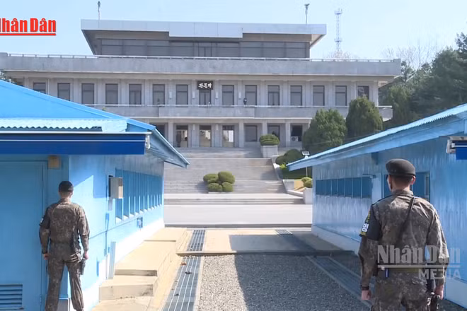 Khu phi quân sự DMZ giữa hai nước Hàn Quốc - Triều TiênKhu 