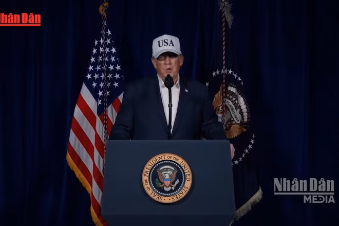 [Video] Tổng thống Mỹ D. Trump yêu cầu Iran “hạ vũ khí” 