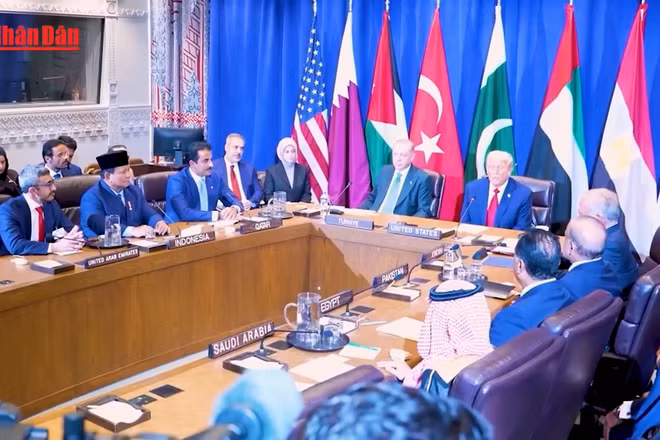 [Video] Tổng thống Mỹ cam kết Israel không sáp nhập Bờ Tây, Palestine bác bỏ vai trò tương lai của lực lượng Hamas 