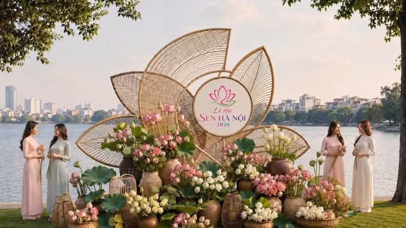 Lễ hội Sen Hà Nội sẽ có nhiều không gian văn hóa đặc sắc.