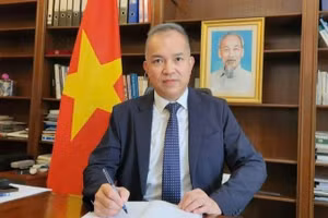 Đại sứ Việt Nam tại Kuwait Nguyễn Đức Thắng. (Ảnh: Đại sứ quán Việt Nam tại Kuwait)