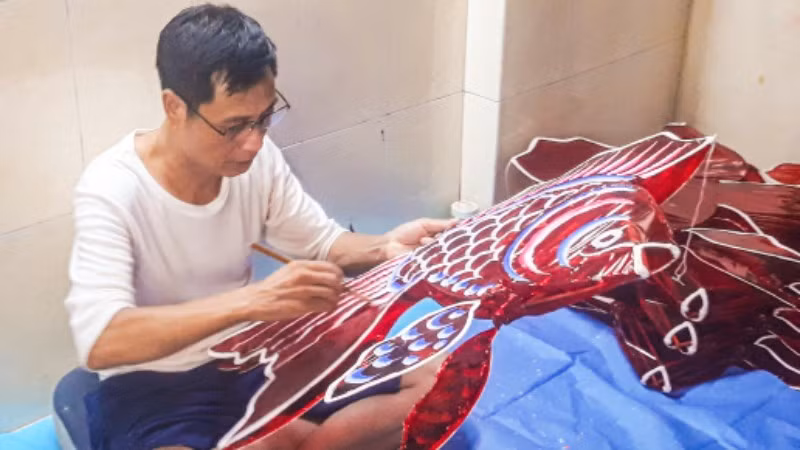 Những mẫu đèn truyền thống quen thuộc nhưng mang nhiều ý nghĩa .