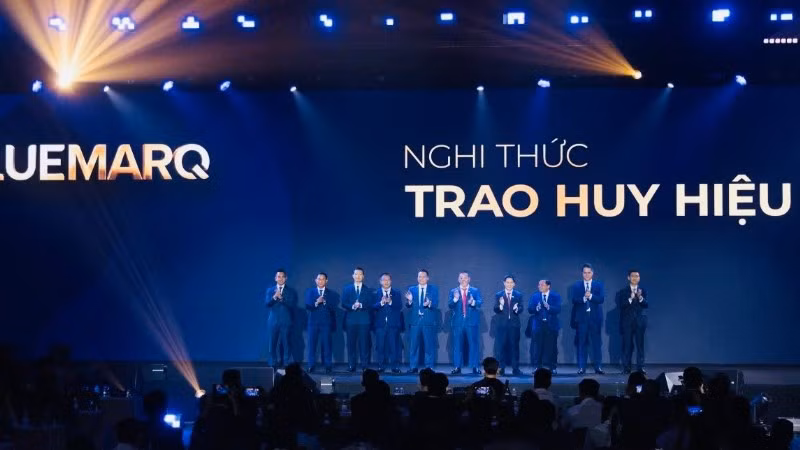 Tập đoàn Đất Xanh công bố tên gọi mới là Công ty cổ phần BLUEMARQ GROUP
