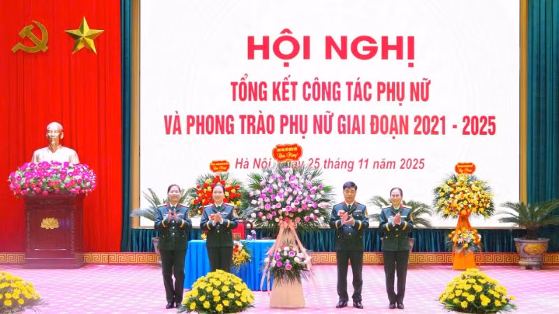 Hội nghị tổng kết công tác phụ nữ và phong trào phụ nữ Học viện, giai đoạn 2021-2025.